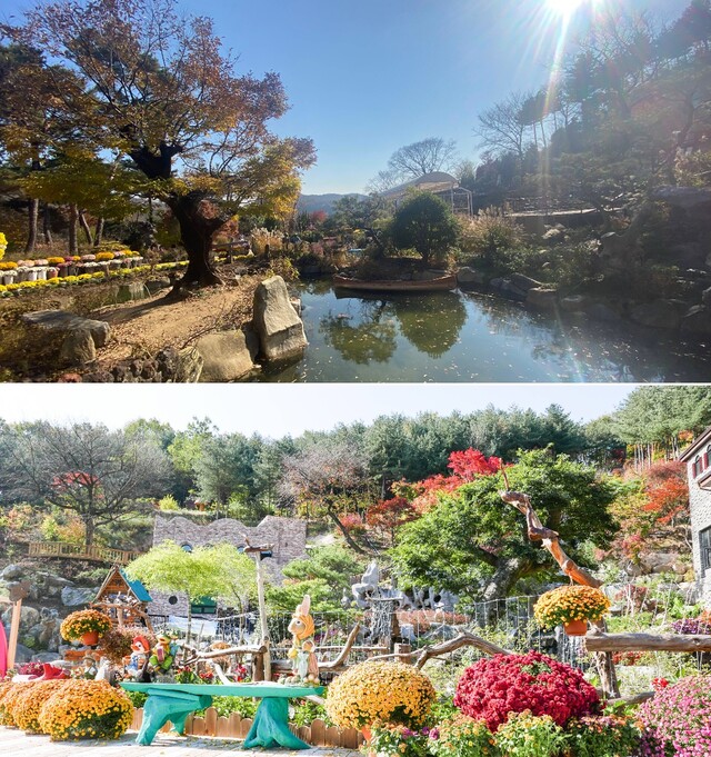 충남 천안 '아름다운정원 화수목'. 사진 화수목 누리집 갈무리.