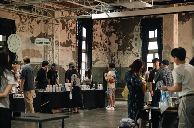 2023년 작은커피장 모습. 이미지 한국공예·디자인문화진흥원