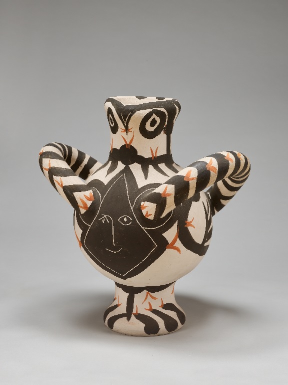 파블로 피카소, ‘큰 새와 검은 얼굴’. 이미지 국립아시아문화전당.