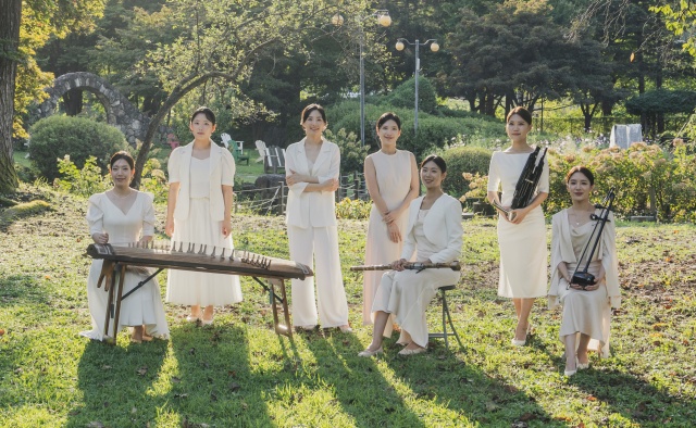 여성국악실내악단 다스름. 사진 서울돈화문국악당