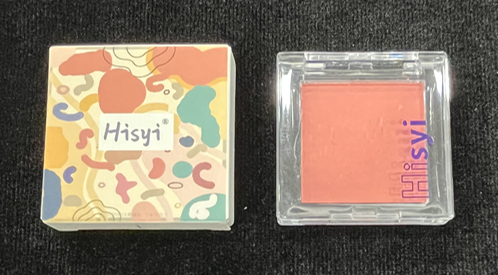 호기성생균수가 기준치의 2.2배 초과한 알리 판매 블러셔 제품. 사진 서울시.