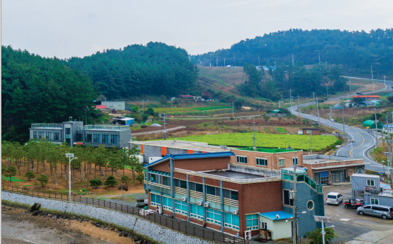 충남 서산시 중리 바다마을. 사진 바다마을 스탬프북.