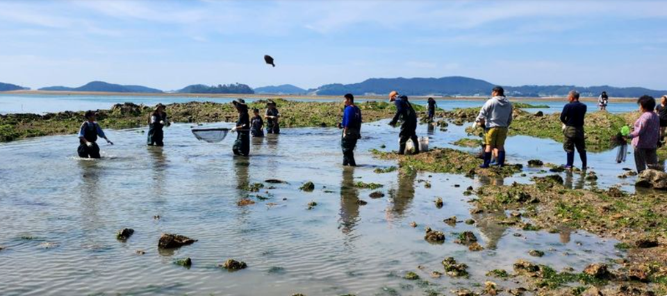 충남 태안군 가경주 바다마을. 사진 가경주마을 페이스북 갈무리.