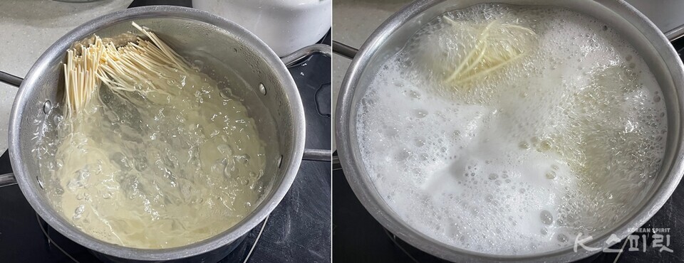 완벽한 여름의 맛! 간장국수 레시피1. 사진 백연지 시민기자.