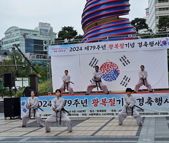 단무도 축하 공연. 사진 정유철 기자