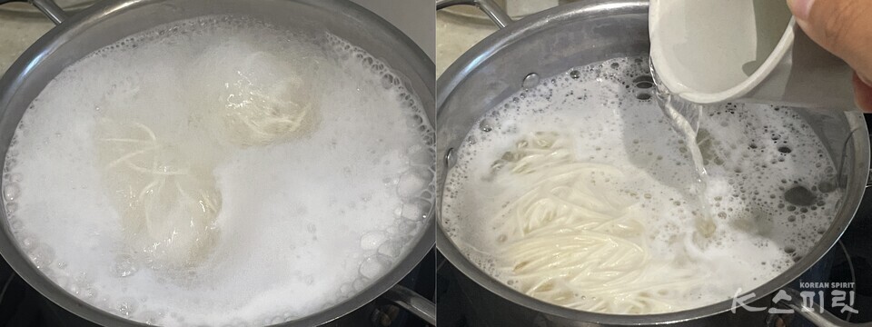 새콤달콤 비건 비빔국수 레시피4. 사진 백연지 시민기자.