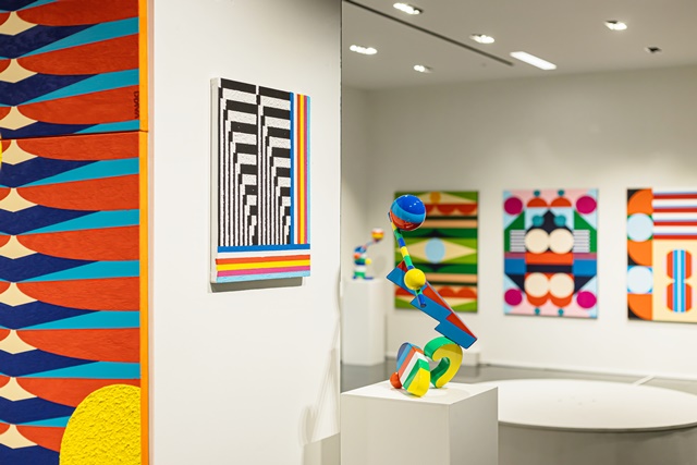 빠키 개인전 '형박색음 形拍色音' 전시 모습. 사진 더 트리니티 갤러리