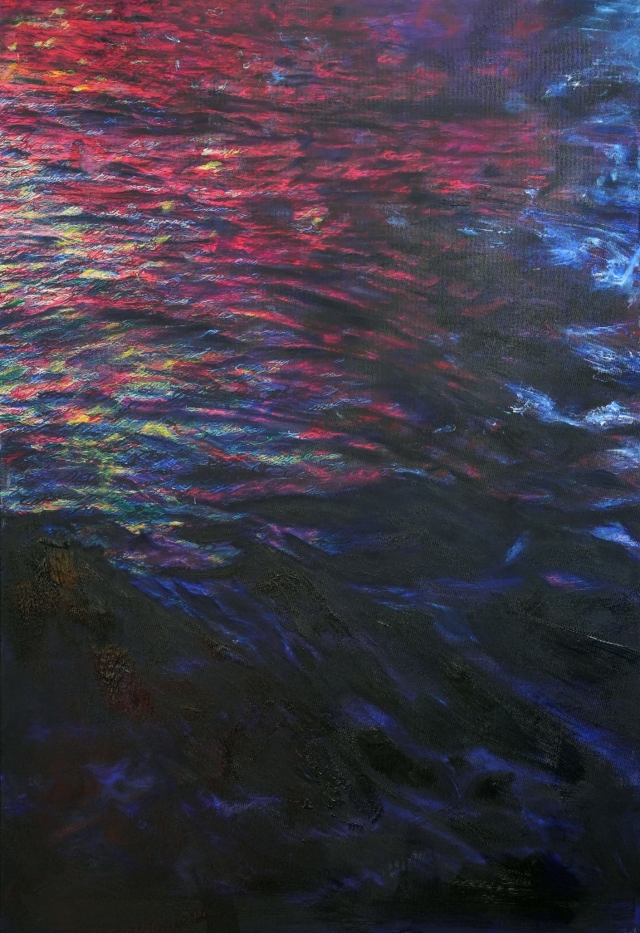 Noah's Ark, 2024, Oil on canvas, 130 × 89.4 cm. 이미지 금산갤러리