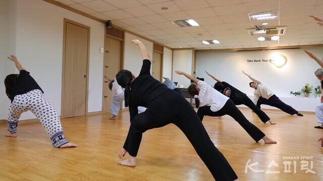 서울 강남구 한가운데 새롭게 문을 연 힐링명소 브레인트레이닝센터 그룹코칭. 사진 강나리 기자.