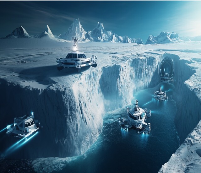 해양수산 미래상 극지탐사. 이미지 해수부.