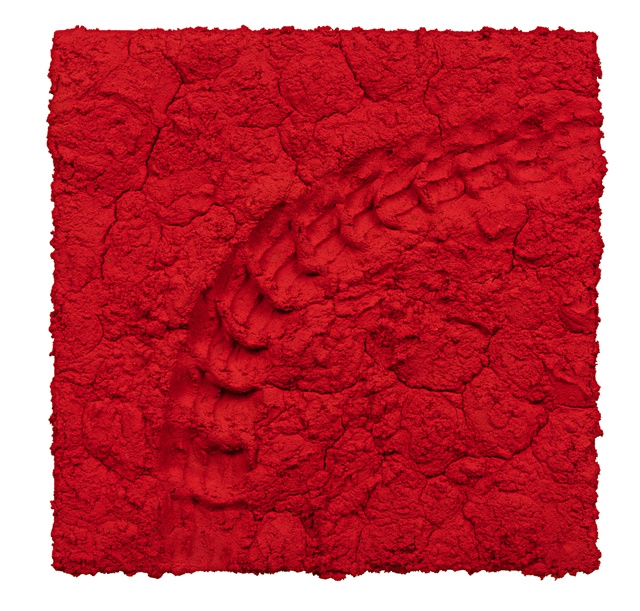 보스코 소디Bosco Sodi, Untitled, 2024, Mixed Media on Wood, 60 x 60 cm. 사진 제공 조현화랑