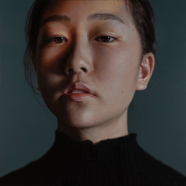 강강훈Kang Kang Hoon, After Sunset, 2024, Oil on Canvas, 150 x 150 cm. 사진 제공 조현화랑