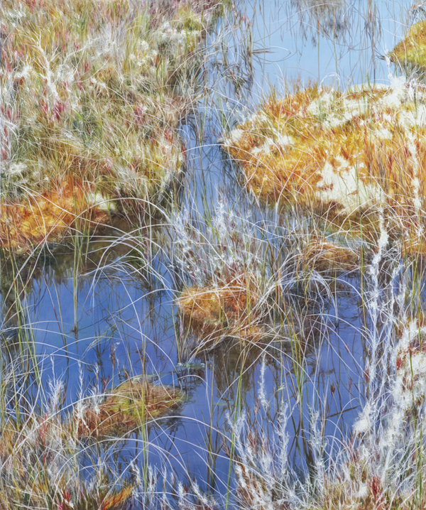 이광호 Lee Kwang Ho, Untitled 4677-1, 2024, Oil on Canvas, 120 x 100 cm. 사진 제공 조현화랑