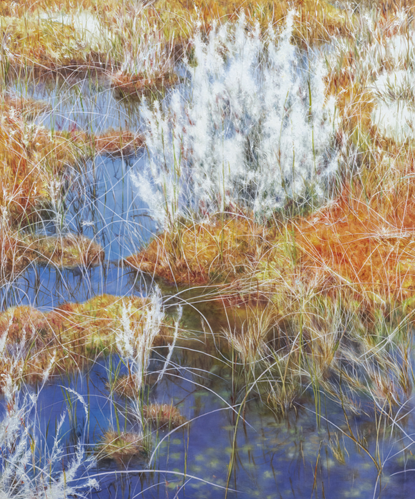 이광호Lee Kwang Ho, Untitled 4677-2, 2024, Oil on Canvas, 120 x 100 cm. 사진 제공 조현화랑