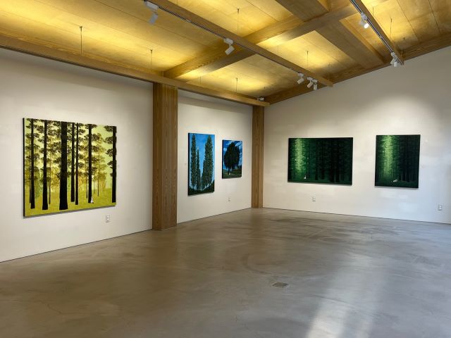 이동훈 작가 개인전 '마음을 휴식하다' 전시 모습(일부). 이미지 삼세영