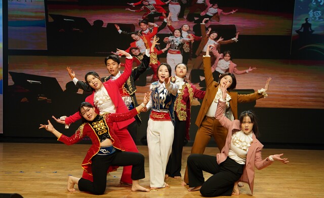 지난 12월 4일 열린 브레인아트콘서트에서 공연한 천신무예예술단. 사진 천신무예예술단 제공.