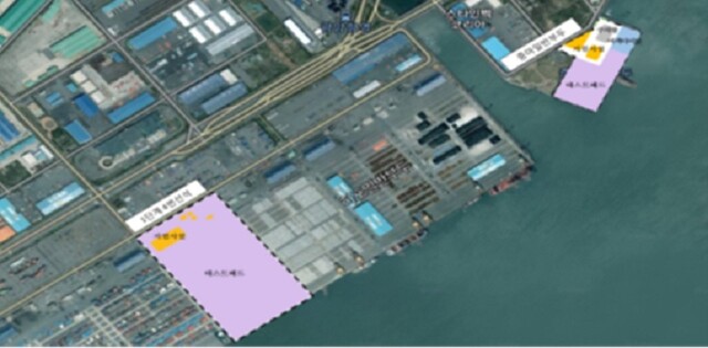 광양항 해양산업클러스터. 이미지 해양수산부.