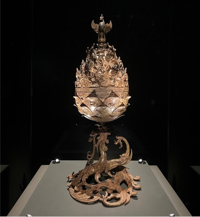 백제금동대향로. 이미지 국립대구박물관.