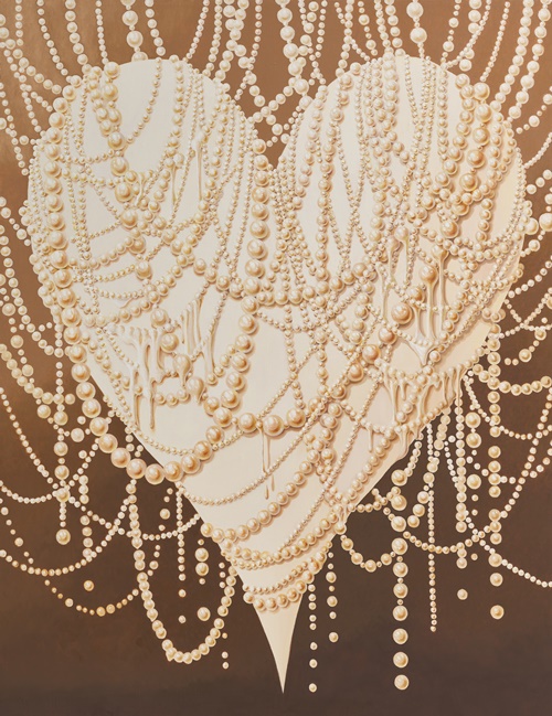 김들내, Eternal Love, 2024, oil on linen, 146x113cm. 이미지 갤러리밈