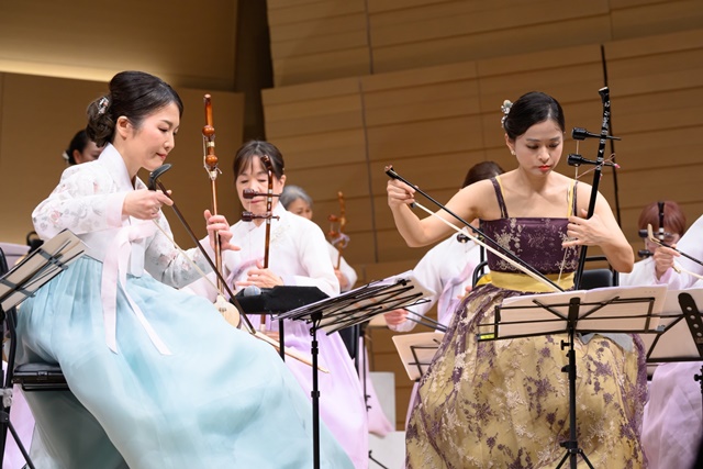 일본 오사카에서 열린 제2회 해금연주회 공연 모습. 사진 아트플랫폼 유연