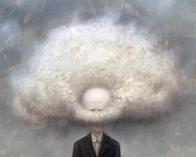 뇌 속에 안개가 낀 듯 집중력과 기억력이 저하되고 우울감까지 느끼는 '브레인 포그' 증상을 겪는 현대인. 사진 Pixabay 이미지.