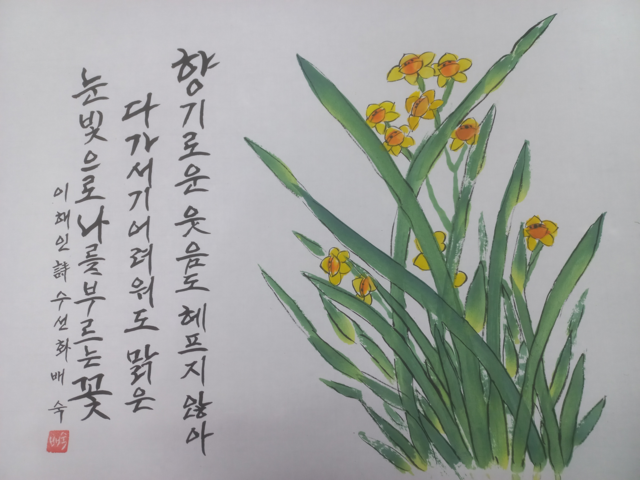 배숙, 수선화, 이미지 갤러리5