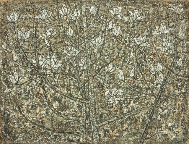 목련, 캔버스에 유채, 40.9x53, 1960. 이미지 제공 P&C 토탈갤러리