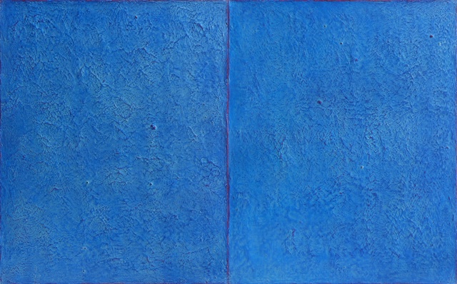 신몽유도원도(新夢遊桃源圖, Natural Being)24-60, 61, 2024, Pigment, mixed media on canvas, 162 × 260.8 cm. 이미지 금산갤러리