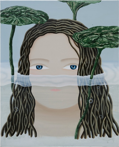 Meditation, 2025, Acrylic on canvas, 65 x 53cm, Courtesy of SEOJUNG ART and the artist