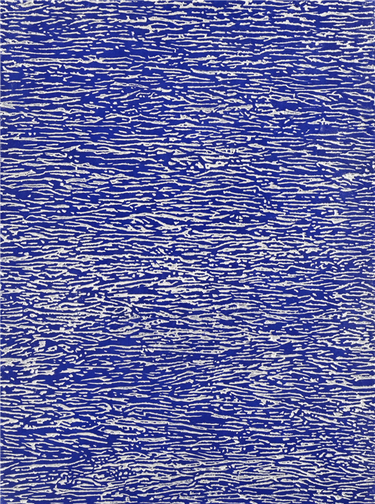 오기영, 고산 바다, 2025, 건식벽화, 66×49cm. 이미지 창작공동체우리