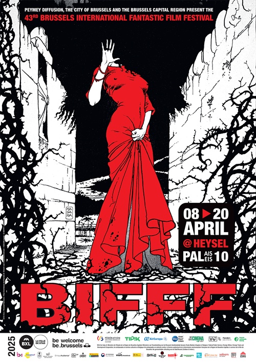 제43회 브뤼셀 국제판타스틱영화제 포스터. 이미지 주벨기에유럽연합한국문화원