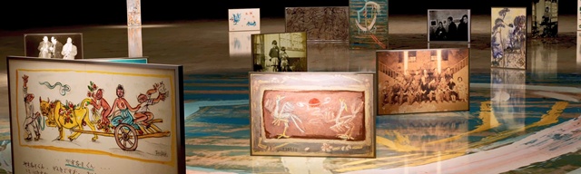 하준수, '이중섭, 그리움의 이름까지도', 2025, 비디오 설치, 8분 30초. 이미지 예술경영센터