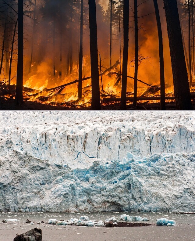 지구 곳곳에서 지구 온난화와 기후변화로 인한 재해가 심각해지고 있다. 사진 Pixabay 이미지.