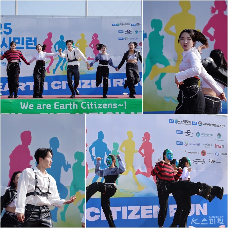 K-Stars 천신무예예술단의 축하공연. 사진 강나리 하미진 기자.