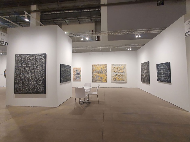 아트페어 엑스포 시카고  선화랑 설치 모습. 사진 한국화랑협회