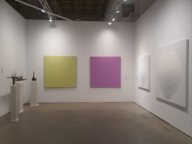 아트페어 엑스포 시카고  금산갤러리 설치 모습. 이미지 한국화랑협회