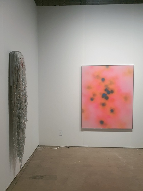 아트페어 엑스포 시카고 갤러리바톤 설치 모습. 이미지 한국화랑협회