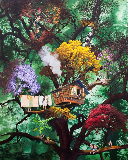 On the Stage - tree story 5