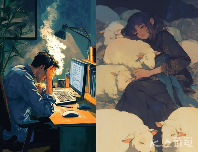 긴장과 이완을 조절한 자율신경에 문제가 생기면 피로감에 싸인 채 하루를 보내게 된다. 사진 Pixabay 이미지.