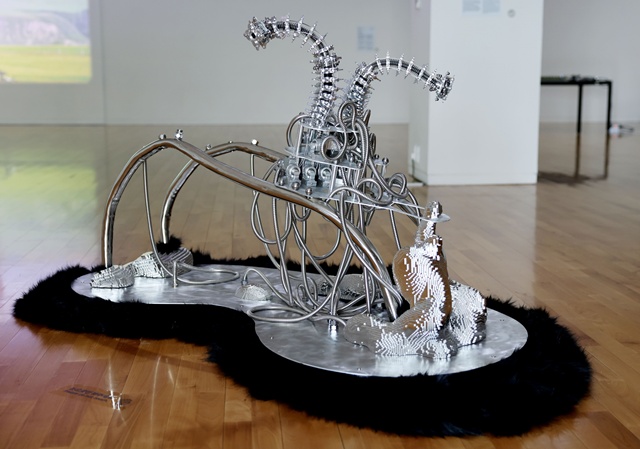 ISEA2025에 선보인 아트코리아랩 김휘아 작가 작품. 사진 아트코리아랩