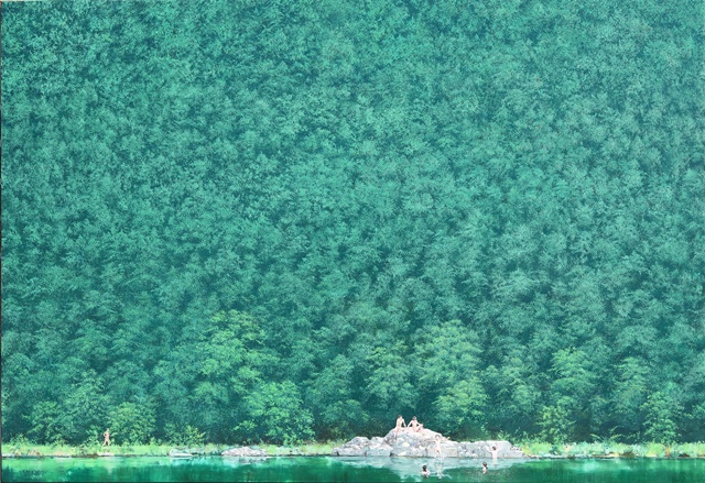 Memory, 2024. 3, Oil on canvas, 162.2.x 112.2cm. 이미지 갤러리 나우