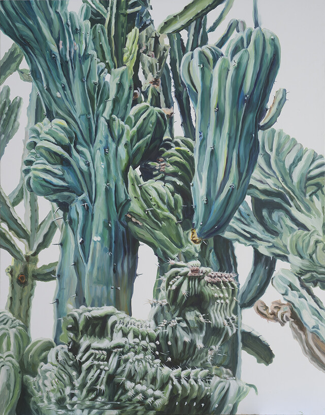 김수진, Heaps(덩어리들),  2025,   oil on canvas,  91.0x116.8cm. 이미지 갤러리진선