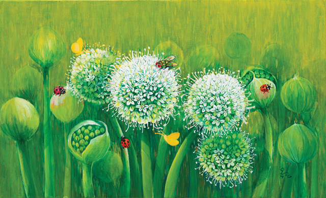 My way-25, 2025, Acrylic on canvas, 45.5x27.3cm. 이미지 영산강문화관