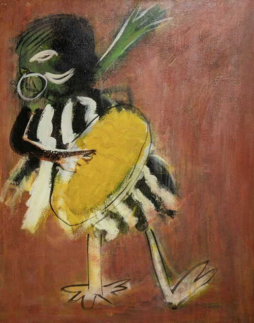 Hello, 2005, acrylic on canvas, 90X72cm. 이미지 갤러리은