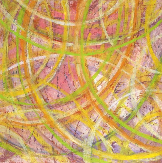 세레나데 No.26 - 조화, 2025, Oil on Linen, 60.6x60.6cm. 이미지 김순남