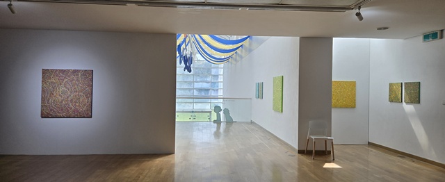 김순남 초대전 "뉴 심포니: 텅 빈 충만" 전시 모습(일부). 이미지 김순남