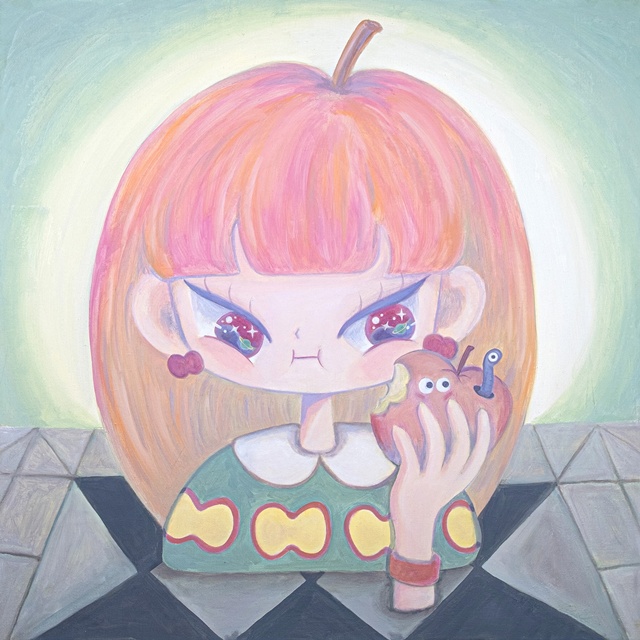 LP7, Forbidden Fruit, 60x60cm. 이미지 서울아트나우갤러리