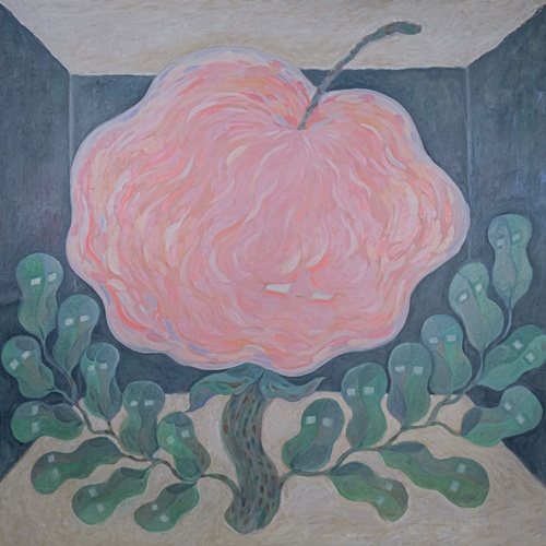 LP250300, Apple Flower, 80x80cm. 이미지 서울아트나우갤러리