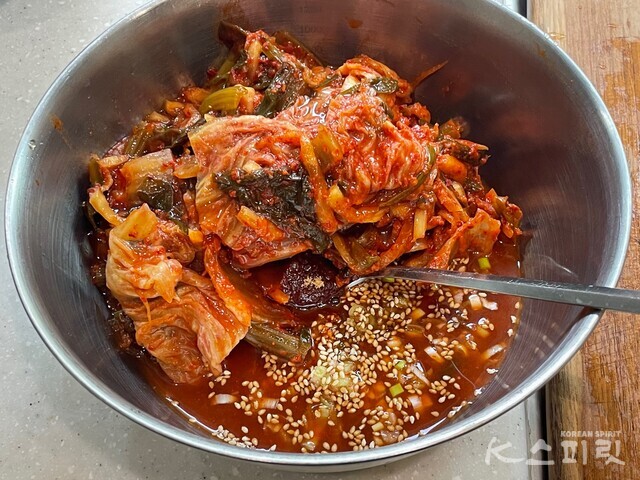 여름철 소울푸드 엄마표 비빔국수 레시피 2. 사진 백연지 시민기자