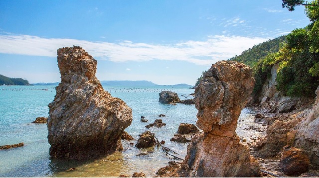 땅끝 형제바위. 이미지 해남군청.